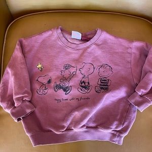 Zara Peanuts sweater